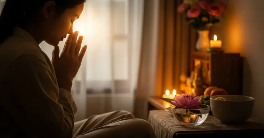 Văn khấn cầu tình duyên tại nhà, người phụ nữ thành tâm dâng hương