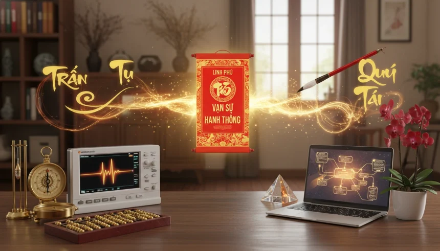 Bí Mật Dùng Linh Phù: Tại Sao Doanh Chủ Cần "Trấn" Trước Khi "Tụ", Còn Dân Văn Phòng Cần "Quý" Hơn "Tài"?