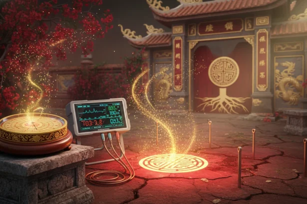 Dấu Hiệu Đất Bị Trấn Yểm: Kiểm Chứng Khoa Học Bằng La Kinh & Từ Trường