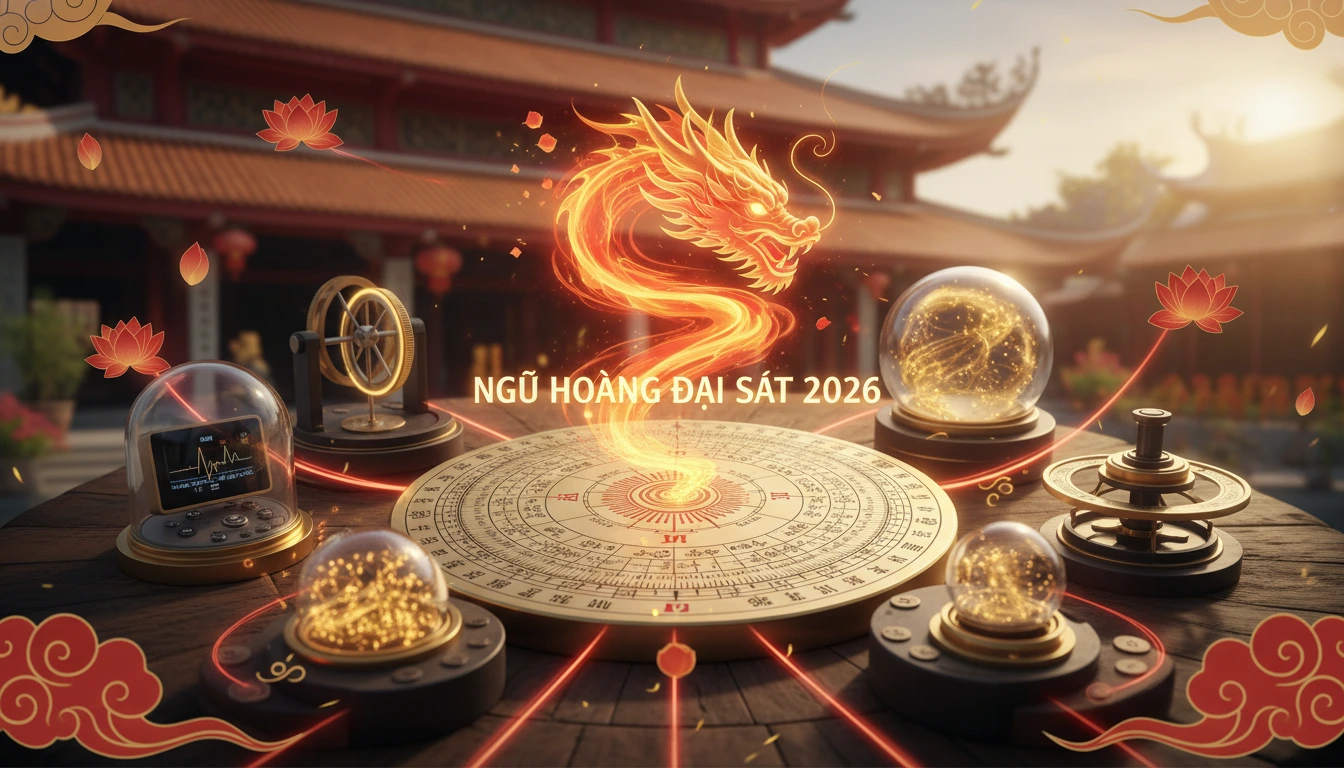 Ngũ Hoàng Đại Sát 2026: Hiểm Họa Phương Nam & Sai Lầm "Màu Đỏ" Chí Mạng