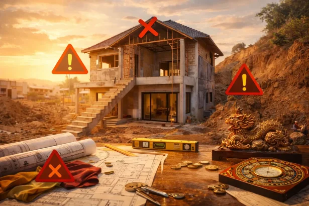 10 Sai Lầm Phong Thủy Khi Xây Nhà Khiến Gia Chủ Hối Hận Và Cách Hóa Giải Dứt Điểm