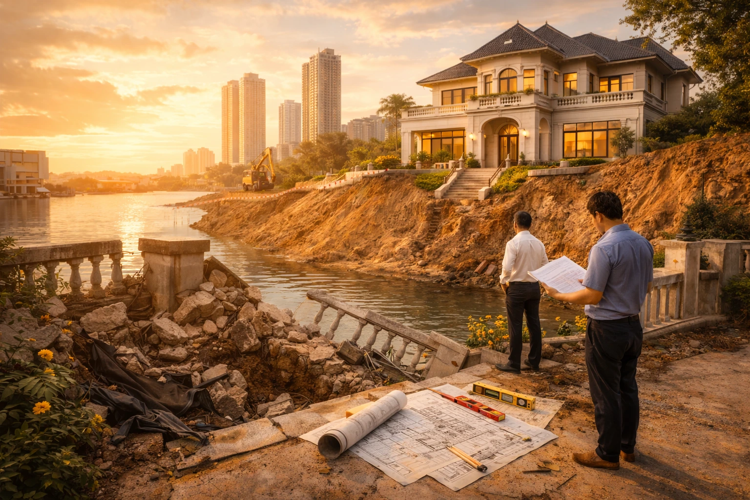 Hóa giải nhà phmaj đại không vong Vận 9